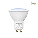 Bomcosy 1 Pack 7W GU10 LED Light Bulbs,Warm White 3000K LED spotlight,Not Dimmable,60W Halogen Bulbs Equivalent,Bright 600 Lumens,Lighting for Home,Recessed,Landscape,Track,Art Galleries,Office
