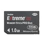 SanDisk1GBMemoryStickProDuoExtremeIIISDMSPDX3-1024-901(RetailPackage)