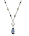 Seattle Seahawks Crystal Logo Necklace