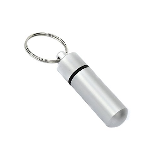 LDS Silver Matte Aluminum Oil Vial for Concerated Olive Oil & Priesthood Holders of All Ages, Elders & Priests, Annointing, Blessing & Healing the Sick
