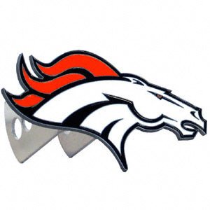 Denver Broncos Logo-Only Trailer Hitch Cover
