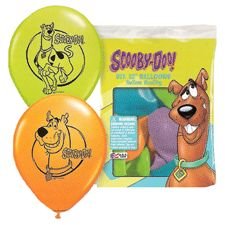 Scooby-Doo 6 Pack 12" Latex Balloons.