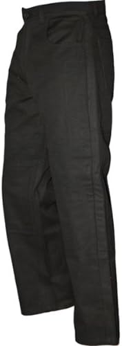 AGV Sport Midnight Men's Kevlar Jeans Road Race Motorcycle Pants - Black / Waist: 42 - Inseam: 30