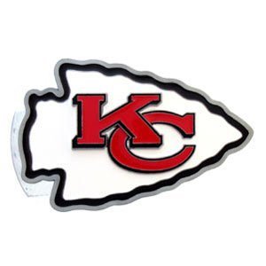 Siskiyou Kansas City Chiefs Logo Hitch Cover
