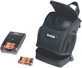 KODAK NIMH BATTERY CHARGER KIT, with zippered storage compartment, convenient accessory pockets, and a belt loop and strap,Two 2100MaH NiMH battery packs,the charger replenishes battery power in as little as 2.5 hours