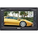 Boss Audio Systems BV9055 In-Dash Double-DIN DVD/MP3/CD AM/FM Receiver with 6.2-inch Widescreen Touchscreen TFT Monitor with USB Port and Front Panel AUX Input