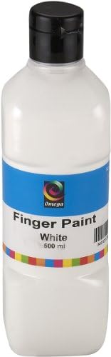Omega Finger Paint, 500ml, White