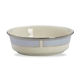 Lenox Blue Frost Platinum Banded Ivory China Fruit Bowl