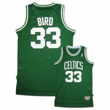 NBA Boston Celtics Larry Bird Swingman Jersey (Green, XX-Large)