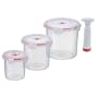 Vac 'n Store 3 Piece Round Edition in Ruby
