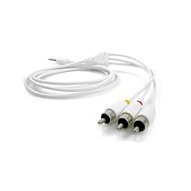 Macally Audio and Video Cable for iPod classic 4G, 5G, 5.5G (White)