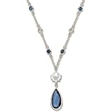 NHL Toronto Maple Leafs Crystal Logo Necklace
