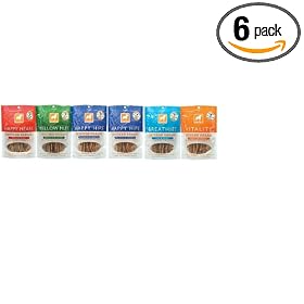 Dogswell Chicken Jerky Variety Pack, 5-Ounce Bags (Pack of 6)