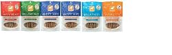 Dogswell Chicken Jerky Variety Pack, 5-Ounce Bags (Pack of 6)