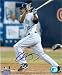 Delmon Young (Tampa Bay Devil Rays) autographed 8x10 Photo with autographwarehouse hologram and cert
