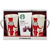Starbucks Dark Caffe Verona Coffee for Two with Mugs Holiday Gift Set