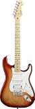 Fender American Standard Stratocaster® HSS Electric Guitar, Sienna Sunburst, Maple Fretboard