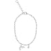 Inox Jewelry 316L Stainless Steel Dolphin Ankle Bracelet