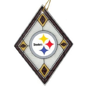 NFL Pittsburgh Steelers Art Glass Ornament