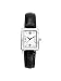 BMW Ladies' Tank-style Watch with Black Leather Band.