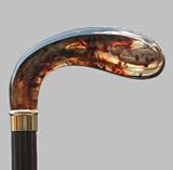 Acrylic, Golf Driver Knob, Amber, Cane