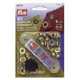 Eigenschaften camppartner24  / PRYM Ösen und Scheiben, Messing, goldfarb., Ø 11mm
