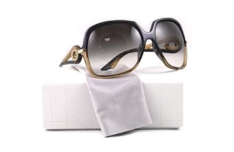 Click here to buy Christian Dior Ladies Dior Volute1 Purple Honey Frame Grey Gradient Lens Plastic Sunglasses by Christian Dior.