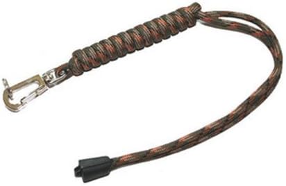 Handmade Parachute Cord Rope 7 Cores Flashlight Knife Keychain Lanyard Camouflage