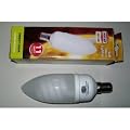 4 x Soft warm white  SBC B15 Fitting 11w candle shape Eco energy saving light bulbs. Small bayonet cap.