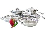 Henckels Classic Clad Cookware Set 13-pc.