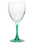 Green Stem Wine Glass 10oz