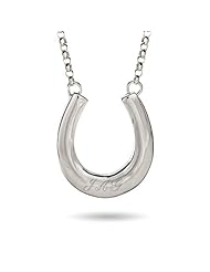 Sterling Silver Horseshoe Necklace