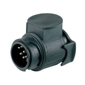 MILENCO TOWING ADAPTOR CAR 13PIN TO CARAVAN 7 PIN LIGHTS ONLY