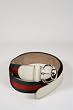 Gucci Belts Green Red Green Gucci Logo 159618 (size 85, 90, 100 (32,34, 38-40))