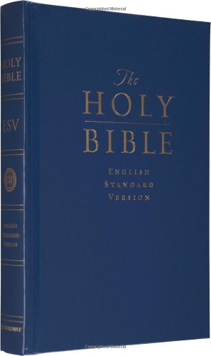 The Holy Bible: English Standard Version (Pew and Worship Bible, Navy Blue)