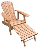 Adirondack Chair with Built in Ottoman