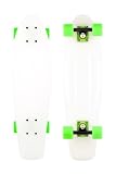 Penny Skateboards Nickel Complete Skateboard – Glow Deck – Green/Black Trucks – Green Wheels
