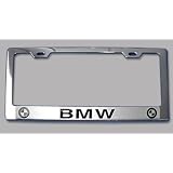 2nd Version BMW Chrome License Plate Frame 