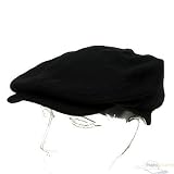 New Wool Blend Ivy Cap-Black