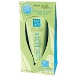 Kiss My Face Organics Cell Mate Facial Creme & Sunscreen SPF 10 - 1 Ounce, 6 Pack ( Image may vary ) - B001E0OPYM