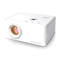 Technaxx Pro.Motion Mini Projektor (Lichtquelle: LED, Bildgr��e: 101,6 cm (40 Zoll) , 640 x 480 Pixel (VGA) & 1024 x 768 Pixel interpoliert, Kontrast: 200:1) wei�
