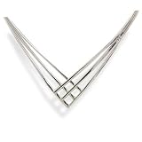 Sterling Silver 3 Row 