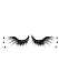 Bat Your Eyelashes (As Shown;One Size)