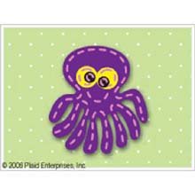 Felt Iron-Ons - Octopus