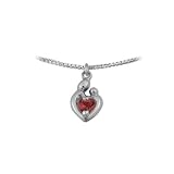 0.50 (1 2) cttw Small Sterling Silver Mother and Child� July Charm by Janel Russell