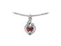 0.50 (1/2) cttw Small Sterling Silver Mother and Child� July Charm by Janel Russell