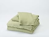BedVoyage Luxury Linens - King Size (Sage Green) (83"H x 55"W x 15"D)