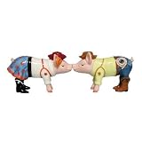 This Little Piggy Cowboy and Cowgirl Salt and Pepper Shakers