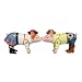 This Little Piggy Cowboy and Cowgirl Salt and Pepper Shakers