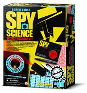 Childrens Toyshop  Toys : Spy Science Secret Message Kit